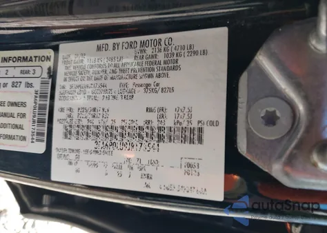 2018 Ford Fusion Hybrid Se from USA, damaged, VIN 3FA6P0LU9JR173544